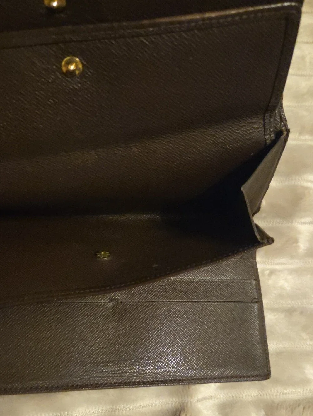 Louis Vuitton Brown Damier Ebene Wallet